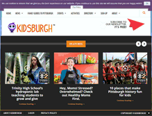 Tablet Screenshot of kidsburgh.org